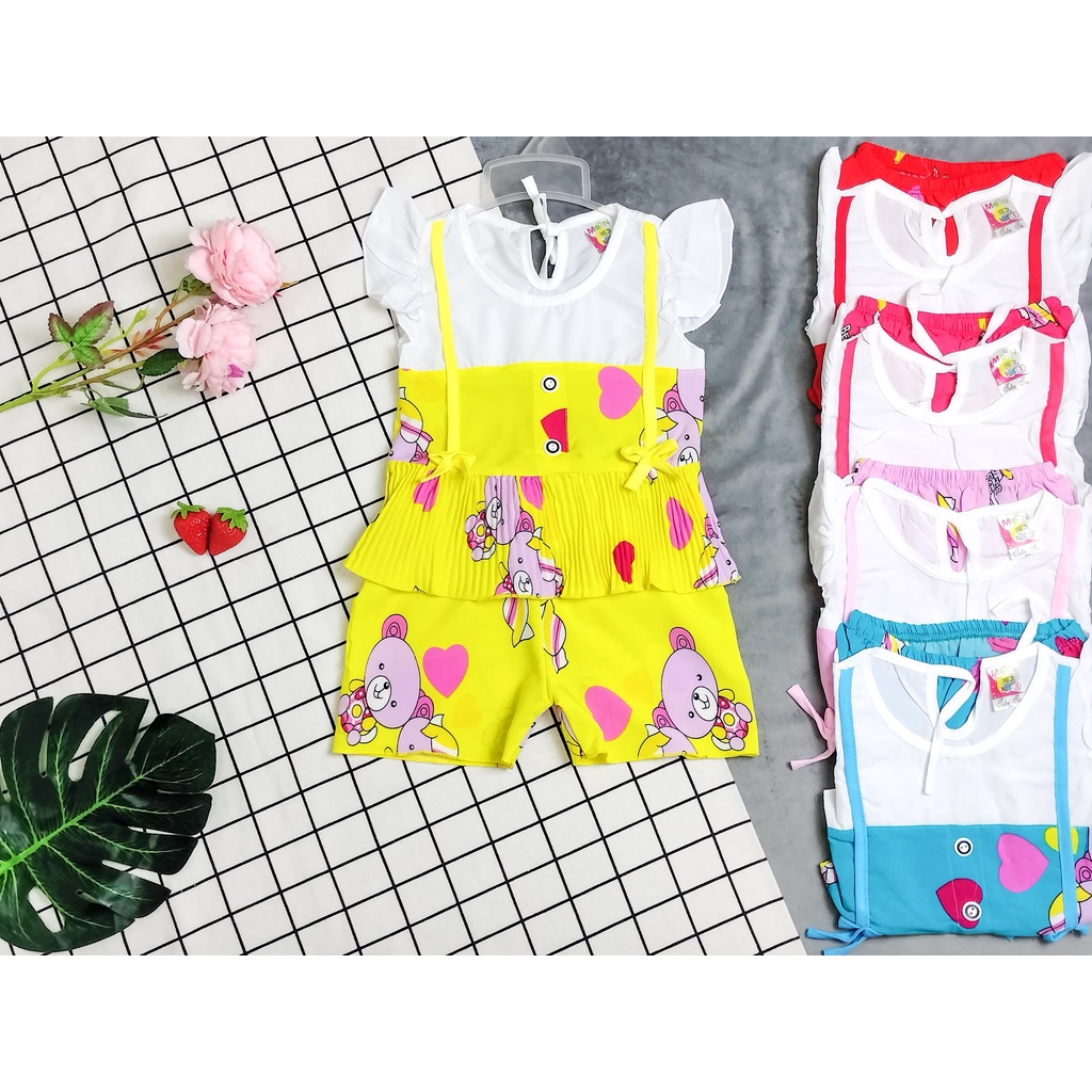 Bộ Lụa Yếm Bé