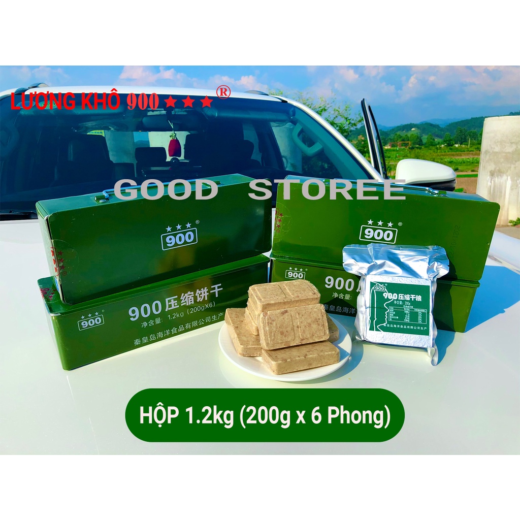 THÙNG 1,2KG, Lương Khô Quân Đội Trung Quốc, Lương khô BA SAO, nhập khẩu TRUNG QUỐC Hàng Chính Hãng
