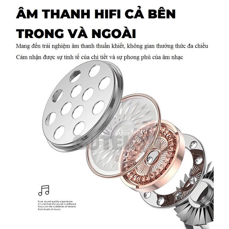 Tai nghe bluetooth gaming không dây bass mạnh độ trễ thấp âm thanh HIFI chống nước ipx5 - Gutek M2 v5.3