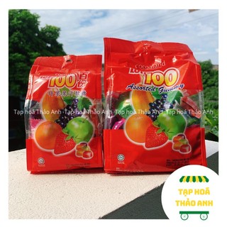 Kẹo Lot 100 kẹo dẻo vị trái cây thơm ngon