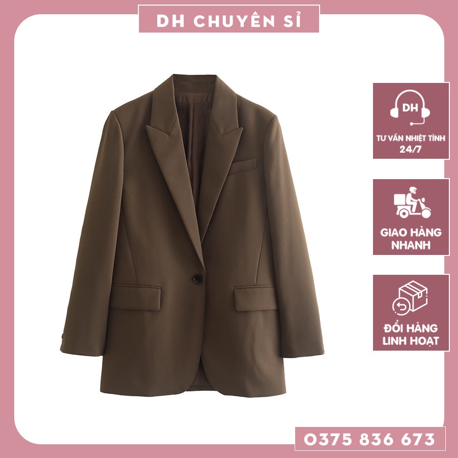 Blazer nâu ZR xuất xịn