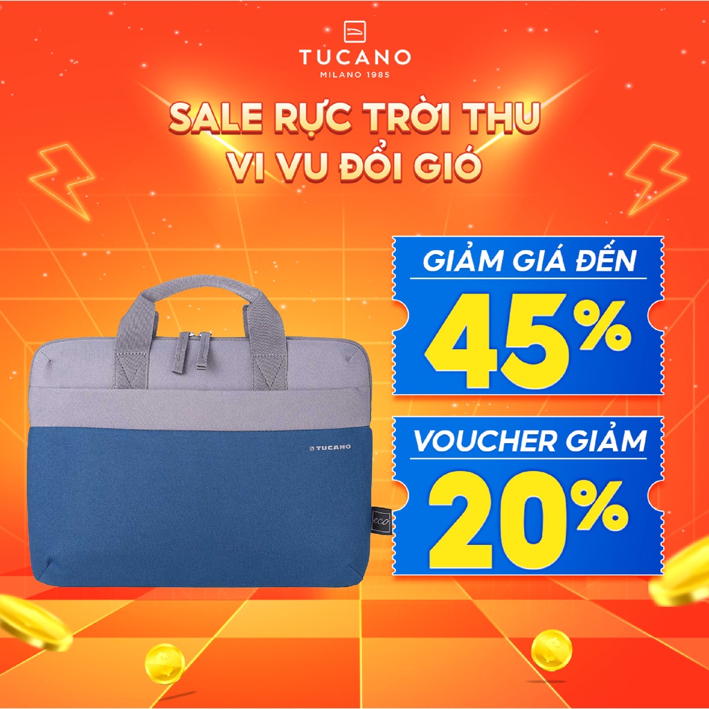 Túi xách Laptop/ Macbook Recycled Tucano Billa Eco công sở cap cấp chống sốc 14 inch