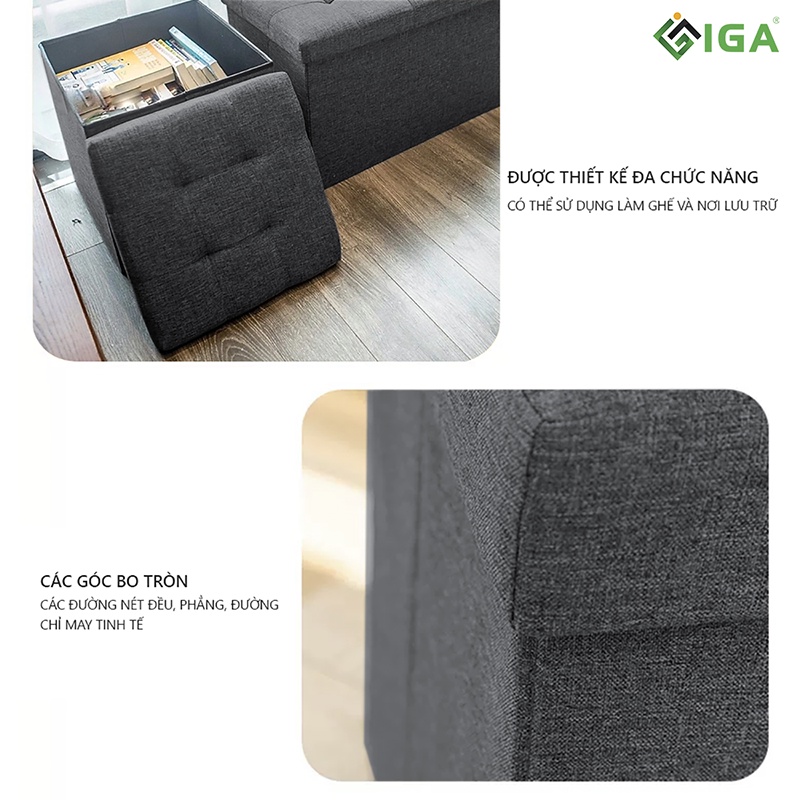 Ghế dài sofa có ngăn chứa đồ tiện lợi - GC15