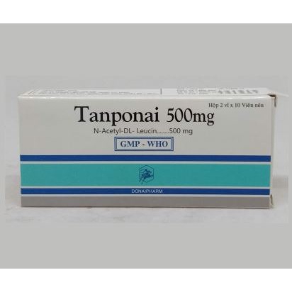 Tanponai Acetyl-DL-leucine 500mg hộp 20 viên