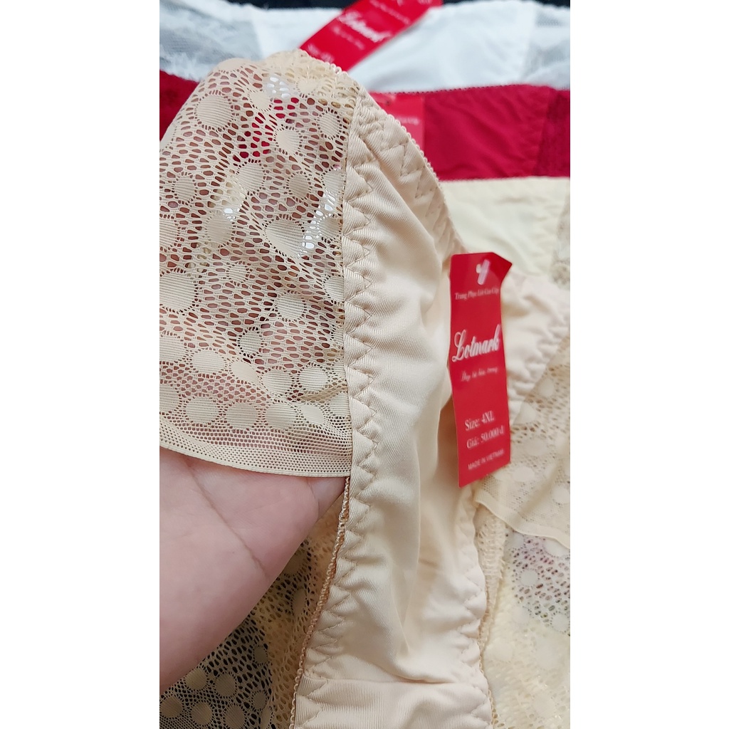 10 Quần lót ren Bigsize lưng cao ẢNH THẬT, BIGSIZE 60-85KG