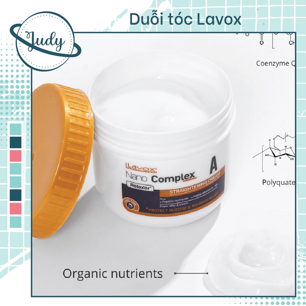Thuốc duỗi thẳng tóc Lavox 280ml/2 hộp (kèm ảnh chụp thât+ video hướng dẫn) HÀNG CHÍNH HÃNG