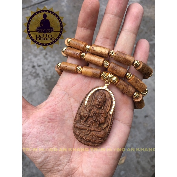 Dây chuyền trầm tốc tự nhiên mix đẹp