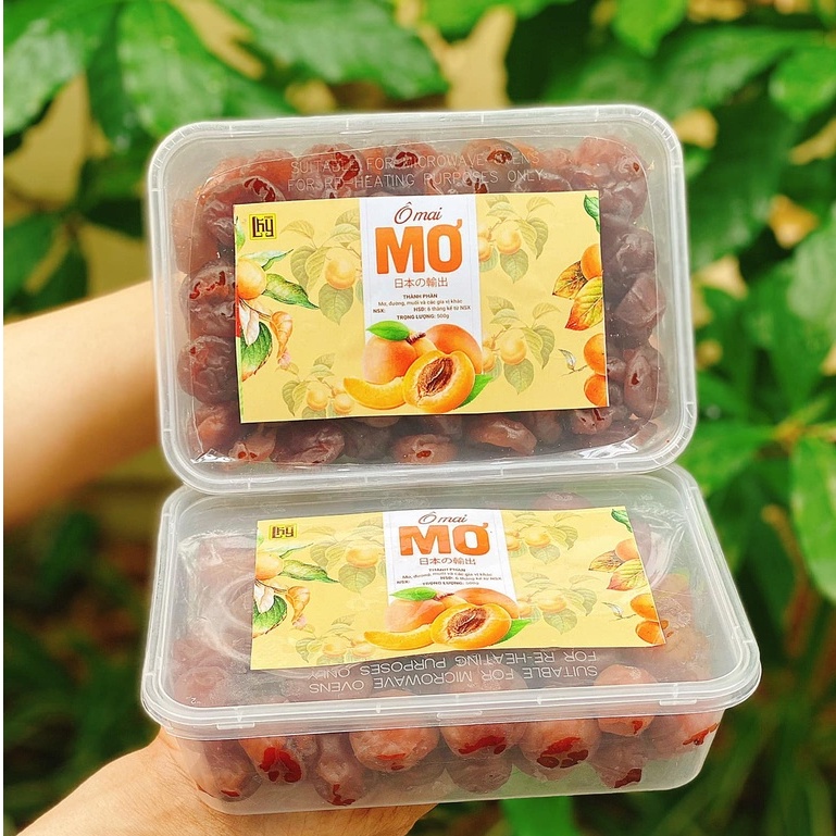 Ô mai mơ mận dẻo có hạt xuất Nhật🍟FREESHIP🍟hộp 500g LHYFOOD ăn vặt Hà Nội