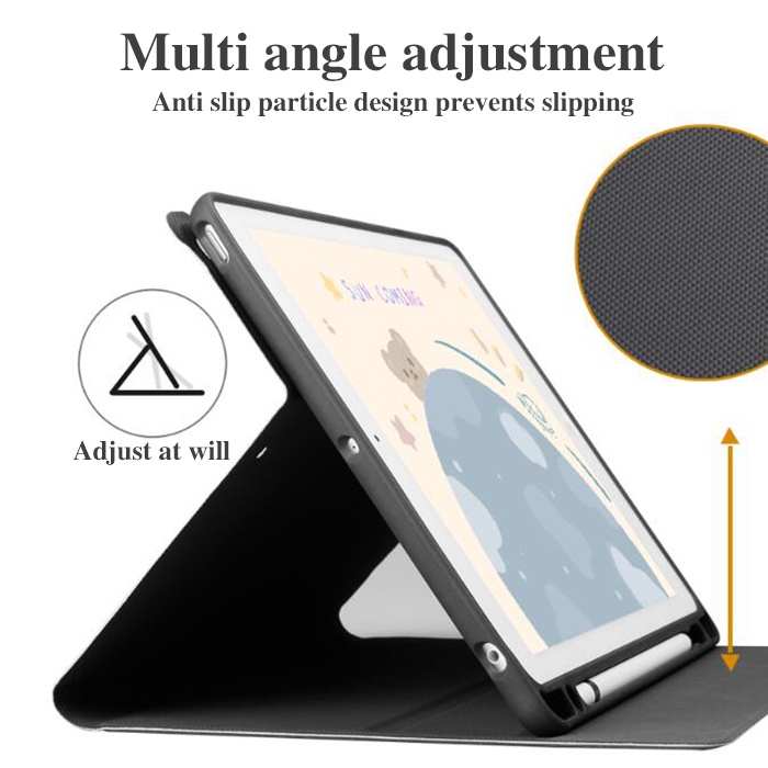 Ốp Máy Tính Bảng Có Khe Đựng Bút Cho ipad Air 5 / Air4 10.9 / 10.2 9th gen 8th gen / 6th gen 9.7 / A1893 / Pro 11 / Air2 9.7 / pro10.5 / Mini 654 8.3