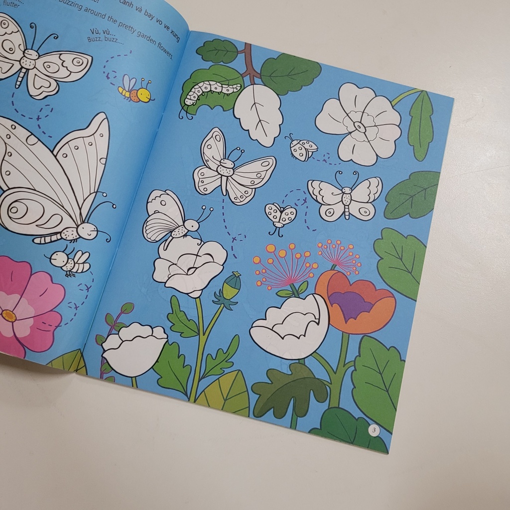 Sách - Tô Màu Bóc Dán - Cho bé từ 2 tuổi