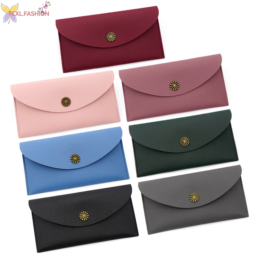 Ví Dài Siêu Mỏng Có Nhiều Ngăn Đựng Thẻ Và Điện Thoại