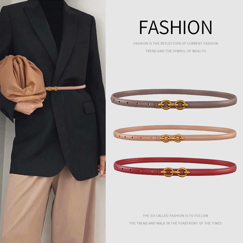 Thắt Lưng Da Thiết Kế Hợp Thời Trang Cho Nữ
