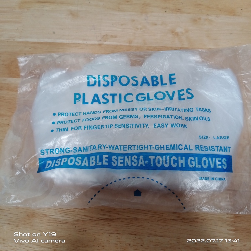 Túi 100 găng tay vệ sinh an toàn 1373 bảo nhi shop