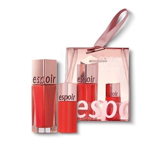 Set son espoir couture lip tint shine set 8.5gr vampy + 3gr peach awesome