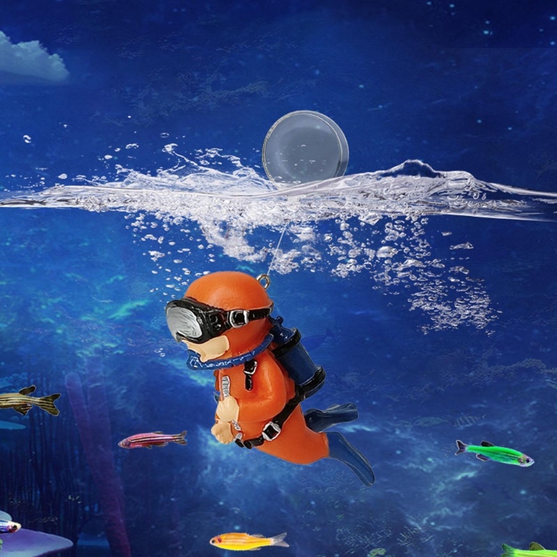 Mô Hình Đồ Chơi Nổi Trên Mặt Nước Trang Trí Bể Cá