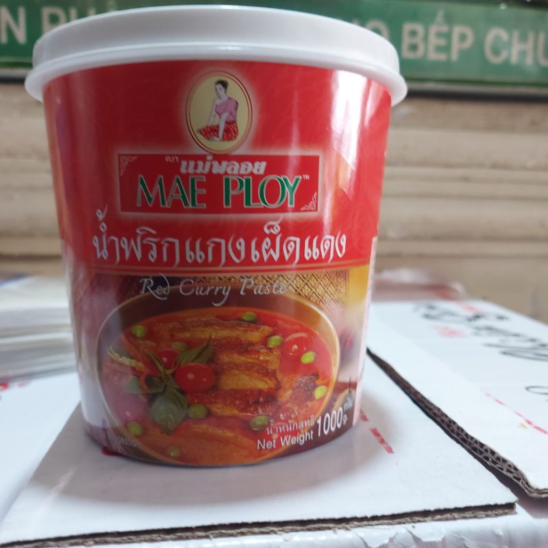 Xốt Cà Ri Đỏ Thái Lan ADOMA Moe Ploy 1000g.