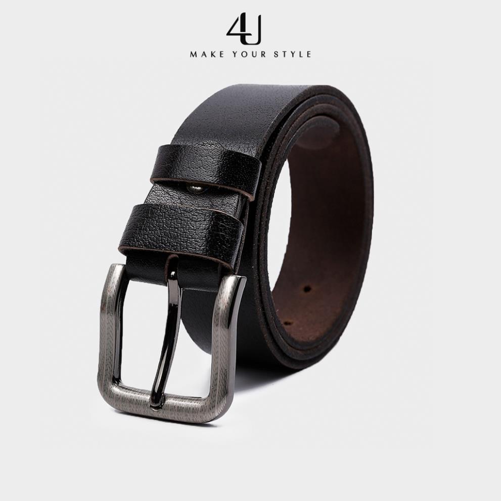 Thắt Lưng Nam Da Bò 4U Sang Trọng Lịch Lãm T195D28 *