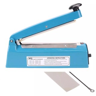 Máy đóng gói bao bì ép tay , size 20cm, Máy hàn miệng túi nilon, hàn túi bóng, bao bì nilon