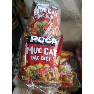 Combo 10 bịch snack Poca mực cay đặc biệt gói 35g
