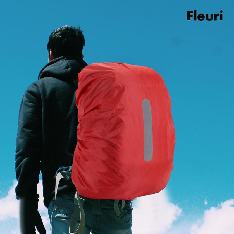 Vỏ Bọc Balo Chống Mưa Có Dải Phản Quang 30-40L