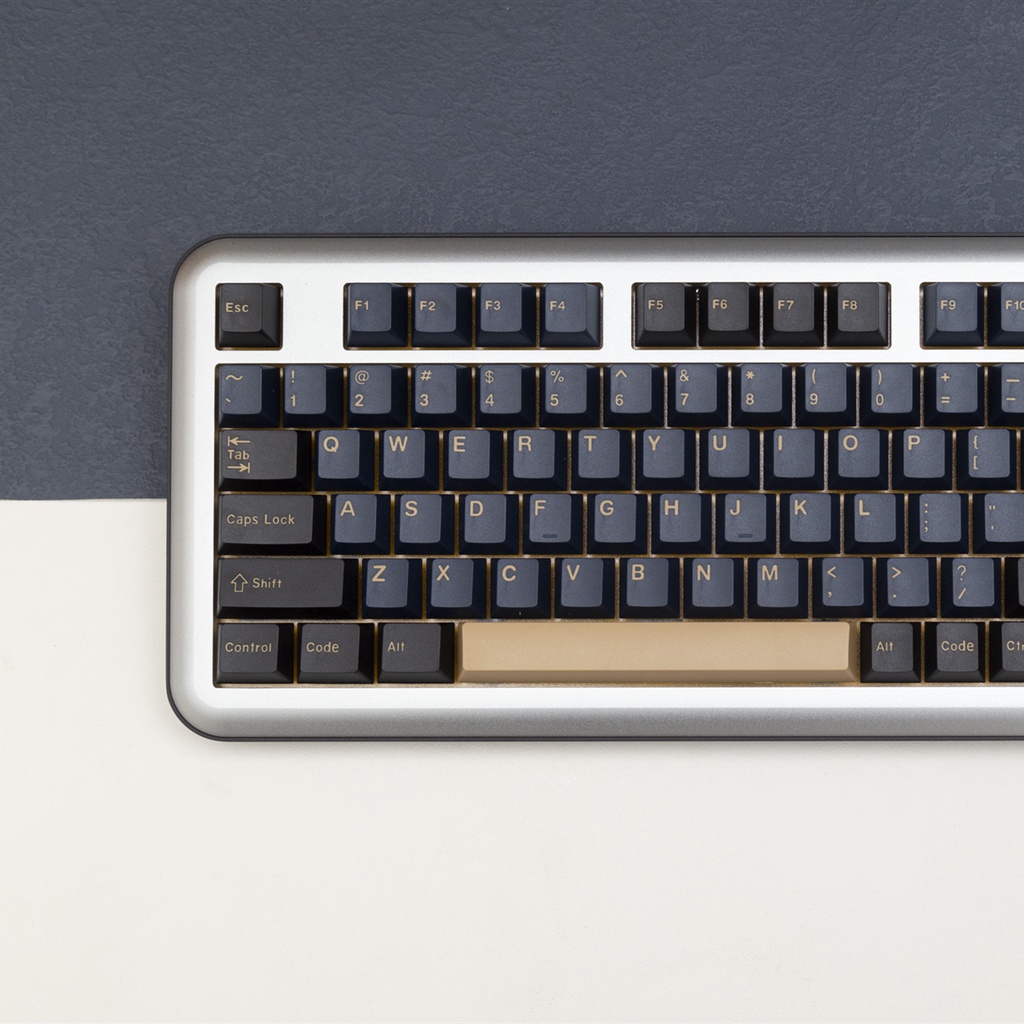 Blue samurai keycap Doubleshot Cherry Profile Nắp Đậy Chìa Khóa Samurai Màu Xanh Dương Cho 64 68 75 78 84 87 980