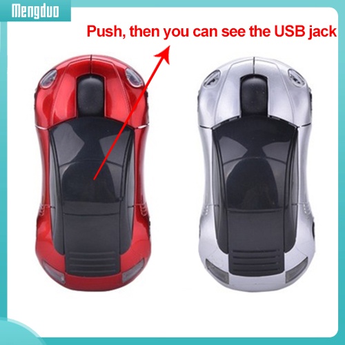 Chuột không dây hình ô tô sáng tạo cho máy tính/laptop