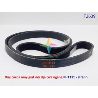 [Mã ELHA22 giảm 5% đơn 300K] Dây curoa máy giặt cửa ngang nội địa - PH1111 - 8 rãnh