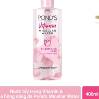 Nước tẩy trang Vitamin Pond's Micellar 400ml