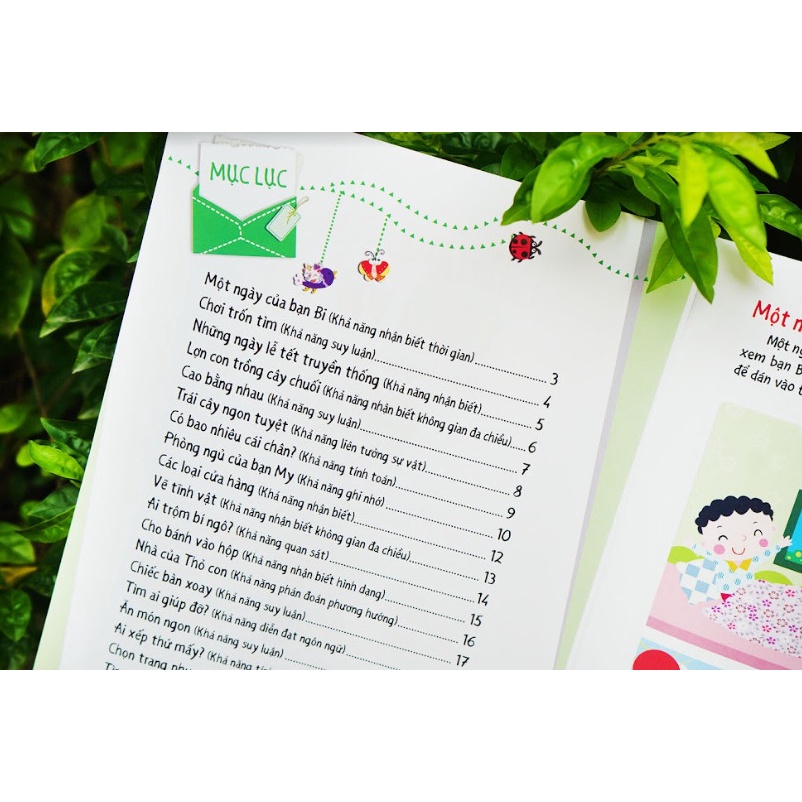 SÁCH - Combo - Hình dán thú vị, rèn luyện tư duy ( 4 tập )