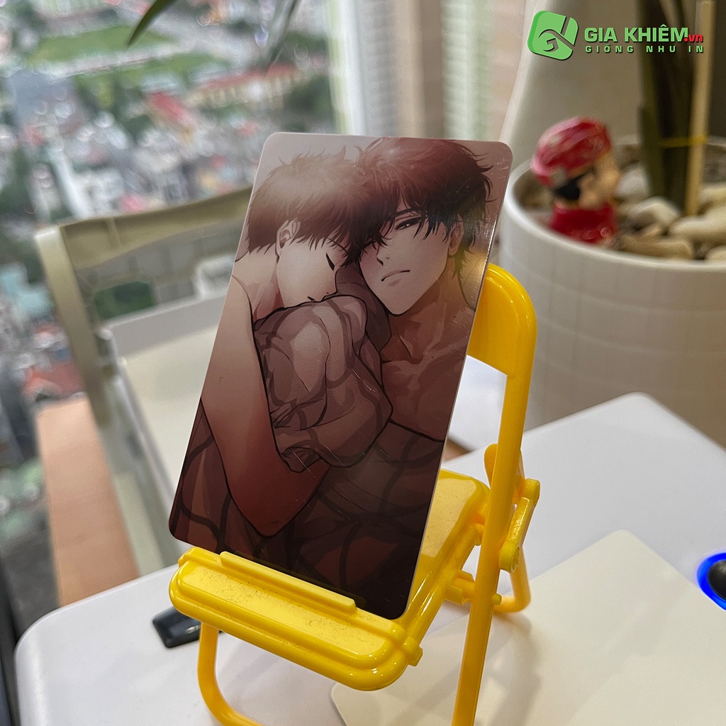 In Card Bơi theo yêu cầu card bo góc Nhựa PVC size 8.6x5.4cm