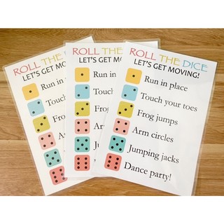 (GIÁO CỤ HOT) Roll the dice (xoay xúc xắc)