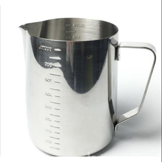 [GIÁ SỈ] Ca đánh sữa inox (có vạch chia) 900ml (100% inox 304)