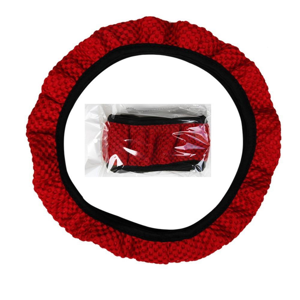 MAYSHOW Vỏ BọC Vô Lăng DạNg LướI Co DãN ThoáNg Khí 36-38cm Cho Xe