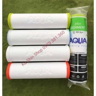 Combo 5 lõi lọc nước aqua số 1 - hàng chính hãng