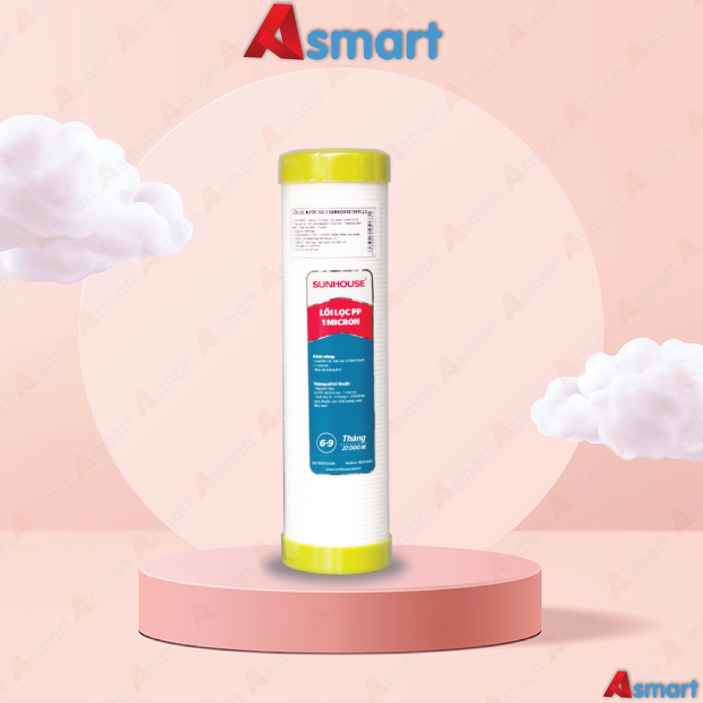 Bộ lõi lọc nước Sunhouse 123 chính hãng