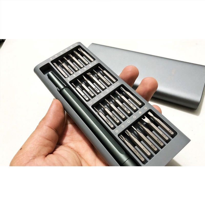 Bộ tua vít sửa chữa điện tử 24 chi tiết, tua vít đa năng=K1812
