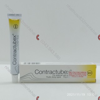 Kem làm mờ sẹo Contractubex Đức tuýp 10g