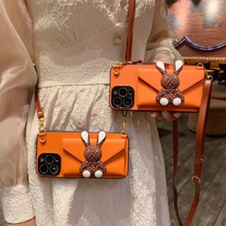 Ốp Điện Thoại Dạng Túi Đeo Chéo Thời Trang Cho iPhone 7 / 7plus / 8 / 8plus / x / xs / se / xr / 11 / 12 / 13 / 14 /15/ pro / max