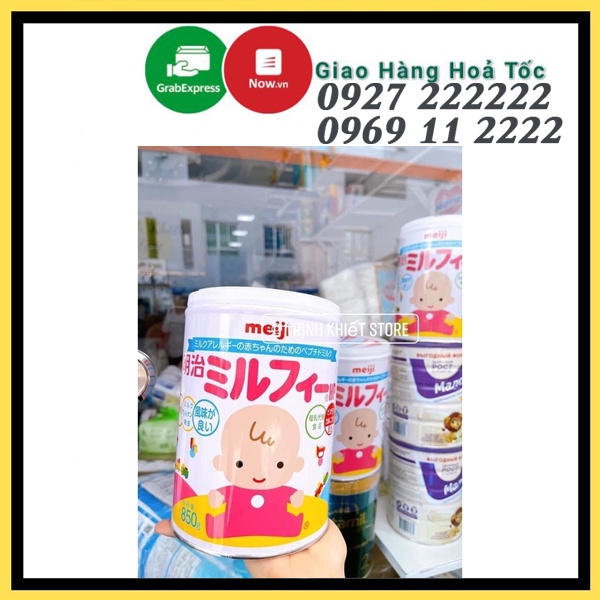 Sữa bột MEIJI mẫu mới nội địa nhật 2023 hộp 800gram