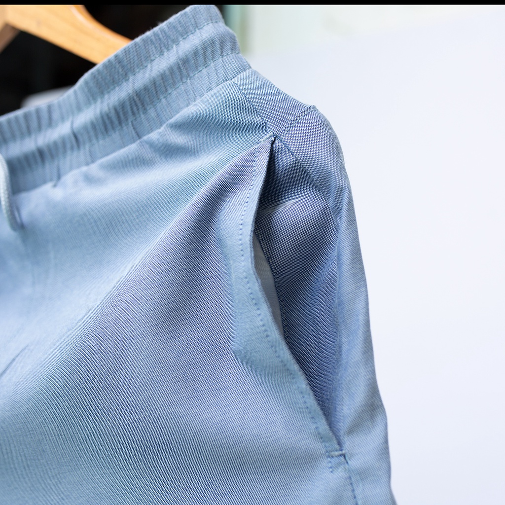 Quần Short Nam Vải Linen Cao Cấp Co Giãn