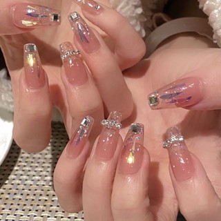 Nailbox - nail thạch ẩn nhũ đính đá lấp lánh bling xinh giá rẻ 🥰