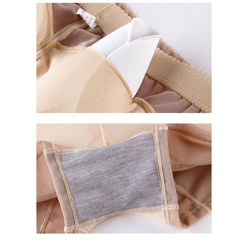 Quần độn mông siêu thoáng khí không lộ viền gân - quần định hình nâng khắc phục hõm mông và gen nhẹ bụng dưới