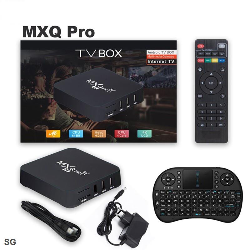 Đầu TV Box Mxq PRO 5G 4K Android Ultra HD Android 11.1 KèM Phụ KiệN