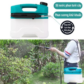 Bình xịt tưới cây 4 lít chạy bằng pin Evika JC50 - Bình xịt phun sương tưới cây, tưới hoa, phun khử khuẩn