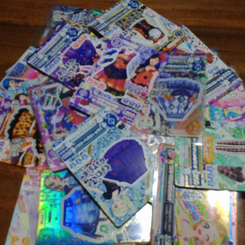 set và combo card aikatsu siu đẹp