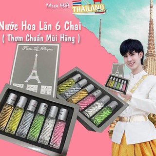 💐 Set 6 Chai Nước Hoa Tháp Chiết Dạng Lăn 💐