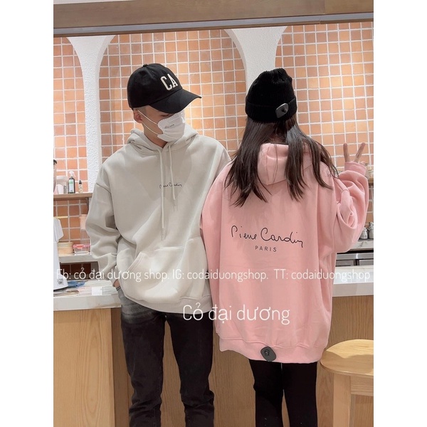 Áo hoodie pieue hai mặt PM11