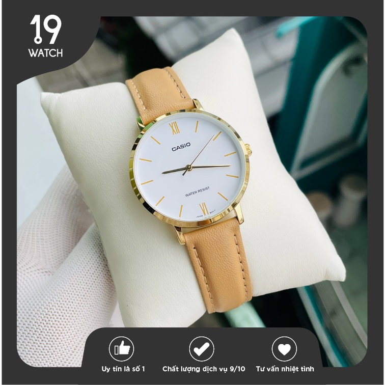 Đồng hồ nữ dây da Casio LTP-VT01GL-7B