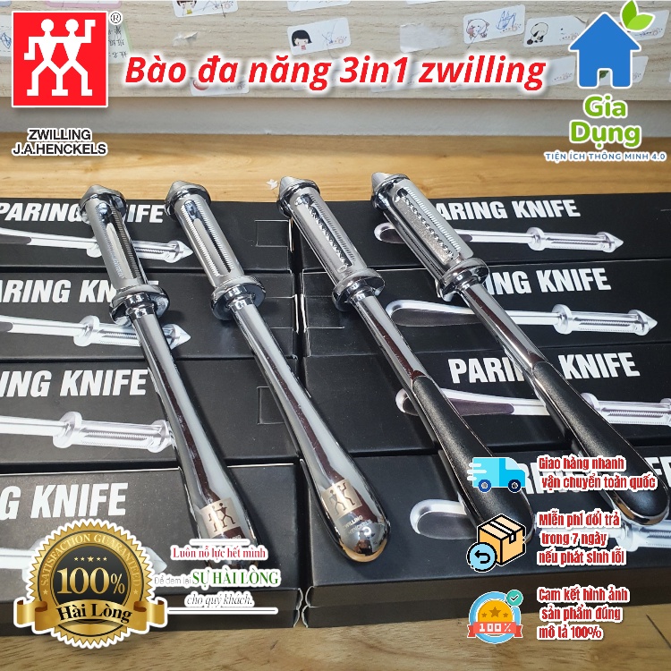 Dụng cụ bào gọt hoa quả Đức🇩🇪 hiệu zwilling 3 trong 1 rất đa năng