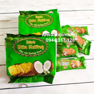 [bánh lẻ giá sỉ] BÁNH DỪA NƯỚNG thơm ngon giòn hàng loại 1 - đặc sản QUẢNG NAM (date rất mới)